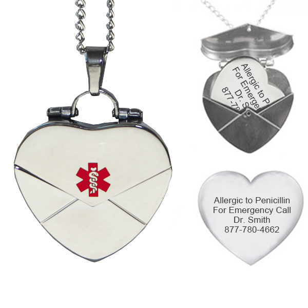 Medical Id Necklace | escapeauthority.com