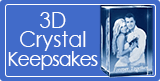 Custom 3D Crystal Keepsakes